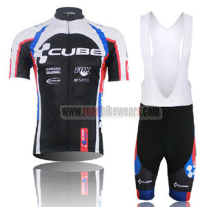 2013 Team CUBE Cycling Bib Kit Black