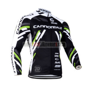 2013 Team Cannondale Cycling Long Jersey Black