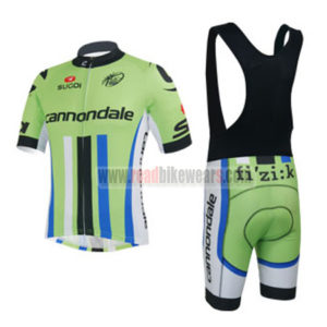 2013 Team Cannondale SUGOI Riding Bib Kit Black Green Blue