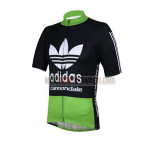 2013 Team Cannondale adi Cycling Jersey Black Green