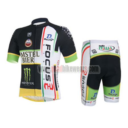 2013 Team FOCUS Riding Uniform Cycle Shorts Roupas Bicicleta Black | Road Bike Wear Store