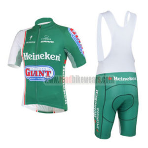 2013 Team Heineken GIANT Cycling Bib Kit Green