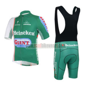 2013 Team Heineken GIANT Riding Bib Kit Green