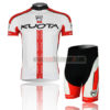 2013 Team KUOTA Cycling Kit White Red