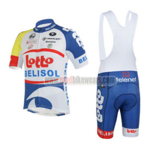 2013 Team LOTTO BELISOL Cycling Bib Kit