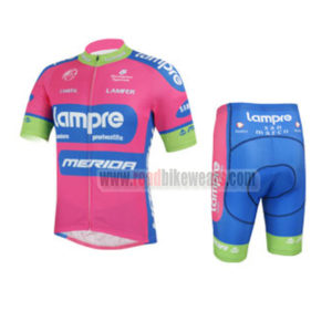 2013 Team Lampre MERIDA Cycling Kit Pink Blue