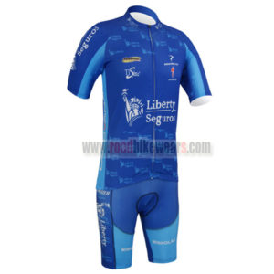 2013 Team Liberty Seguros Bicycle Kit Blue