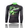 2013 Team MERIDA Cycling Long Jersey Black Green