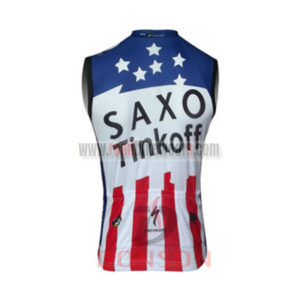2013 Team SAXO BANK Pro Bicycle Vest Jersey