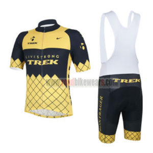 2013 Team TREK Cycling Bib Kit Yellow Black