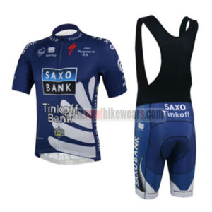 2013 Team Tinkoff SAXO BANK Riding Bib Kit Dark Blue