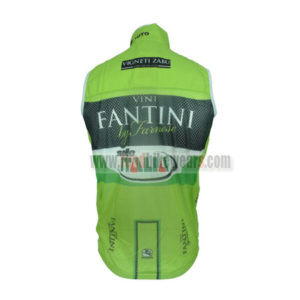 2013 Team VINI FANTINI ITALIA Riding Vest Sleeveless Waistcoat Rain-proof Windbreak Green