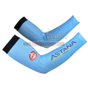2014 ASTANA Riding Arm Warmers Blue
