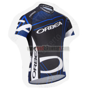2014 ORBEA Bicycle Jersey Black Blue