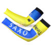 2014 SAXO BANK Cycling Arm Warmers Yellow Blue