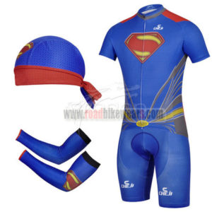 2014 Superman Cycling Suit+Gears