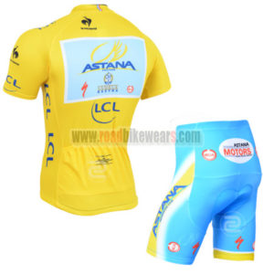 2014 Team ASTANA Tour de France Bike Kit Yellow