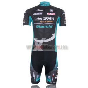 2014 Team BIANCHI Bike Kit Black Blue
