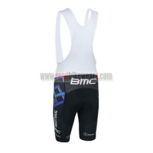 2014 Team BMC Cycling Bib Shorts White Black