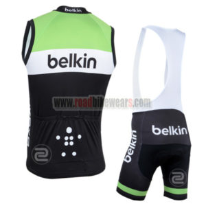 2014 Team Belkin Cycling Tank Top Bib Kit