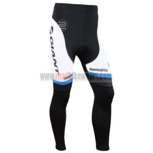 2014 Team GIANT Biking Long Pants Black White