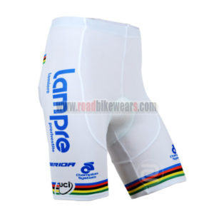 2014 Team Lampre Cycling Shorts White