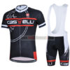 2015 Team CASTELLI Cycling Bib Kit Black