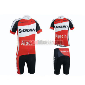 2015 Team GIANT Alpecin Bicycle Kit Red White