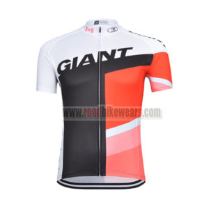 2015 Team GIANT Cycling Jersey Black Red