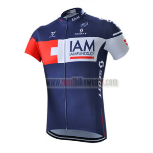 2015 Team IAM Bicycle Jersey Blue