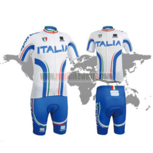 2015 Team ITALIA Bicycle Kit White