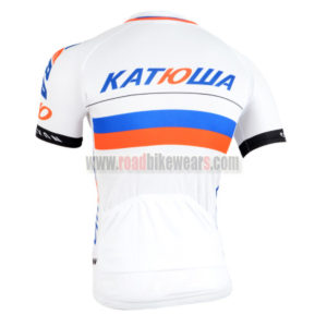 2015 Team KATUSHA Biking Jersey White