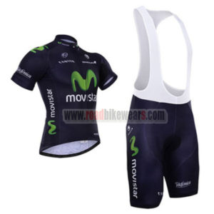 2015 Team Movistar Riding Kit Blue