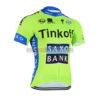 2015 Team SAXO BANK Cycling Jersey Green Blue