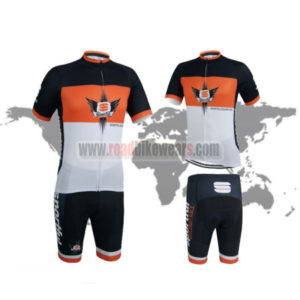 2015 Team Sportful Bicycle Kit Orange White