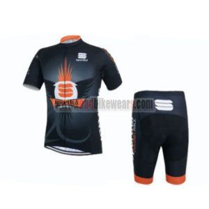 2015 Team Sportful Cycling Kit Black