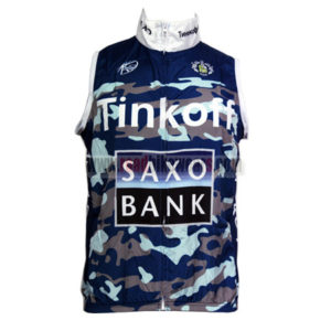 2015 Team Tinkoff SAXO BANK Cycling Vest Rain-proof Wind-proof Camo