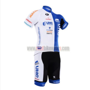 2015 Team UHC Cycling Kit White Blue