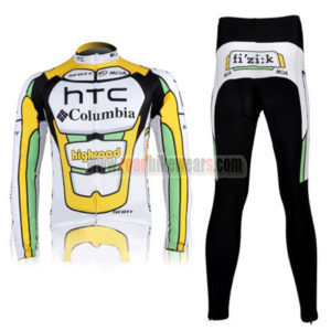 2010 Team HTC highroad Cycling Long Kit