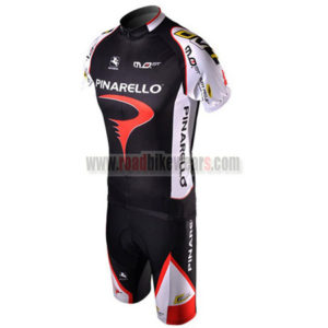 2010 Team PINARELLO Cycle  Kit Black White