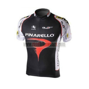 2010 Team PINARELLO Cycling Jersey Black White
