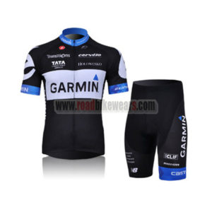 2011 Team GARMIN cervelo Cycling Short Kit Black