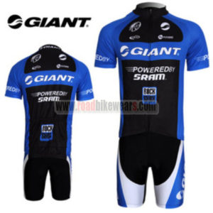 2011 Team GIANT Cycling Kit Blue Black