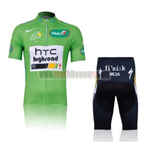 2011 Team HTC Highroad Cycling Kit Green