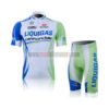 2011 Team LIQUIGAS cannondale Cycling Kit White Green Blue