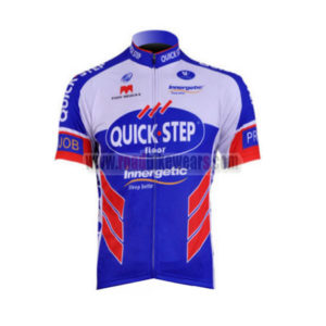 2011 Team QUICK STEP Cycling Jersey Blue