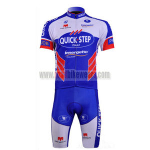 2011 Team QUICK STEP Cycling Kit Blue