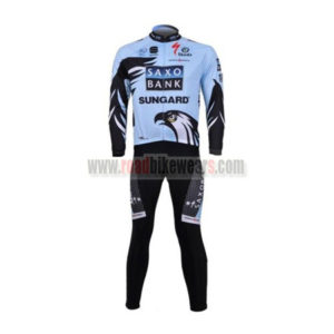 2011 Team SAXO BANK SUNGARD Cycle Long Suit Blue