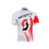 2011 Team SCOTT Bicycle Jersey White Red