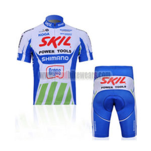 2011 Team SKIL SHIMANO Argos Cycling Kit Blue